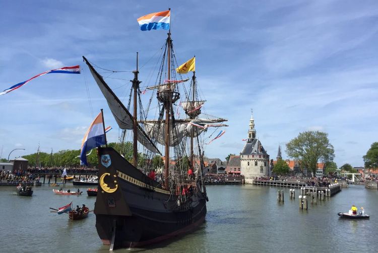 ship in ocean